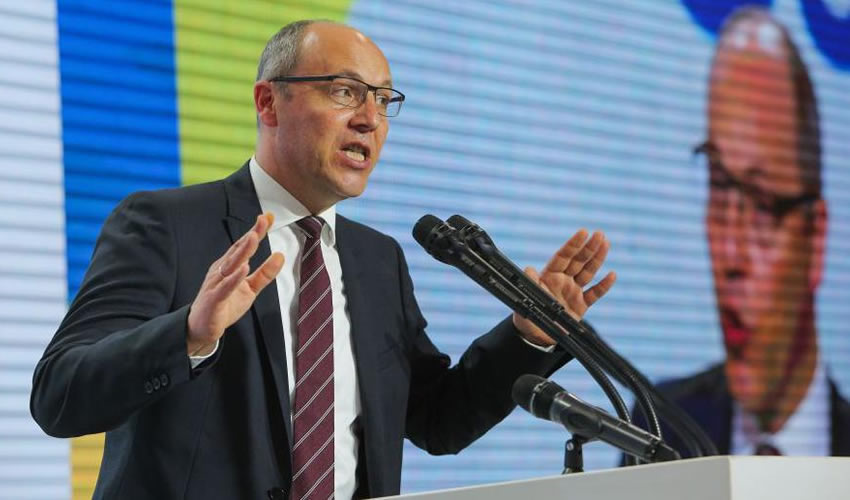 Ukrainian lawmaker Andriy Parubiy